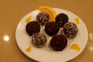 orange truffles